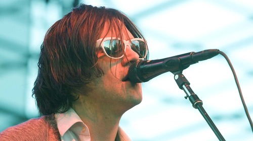 Paul Fraughton  |  The Salt Lake Tribune
Conor Oberst of the indie rock band  Bright Eyes  plays at the Twilight Concert at Pioneer Park on   Thursday,  Aug. 11, 2011.