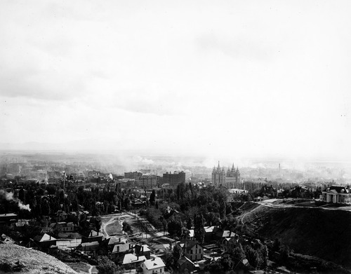 Salt Lake Tribune file photo

Salt Lake City's skyline in 1908.