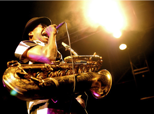 Angelo Moore of Fishbone, the African-American punk band featured in the documentary 