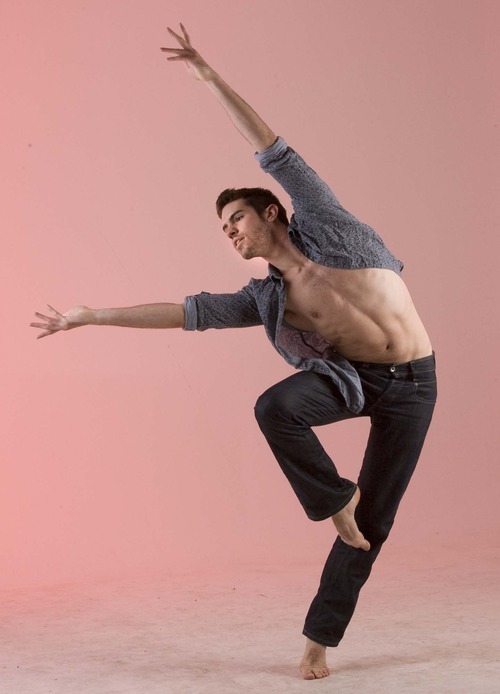 Paul Fraughton | The Salt Lake Tribune
Ballet West soloist Thomas Mattingly in the Tribune photo studio in June 2010.