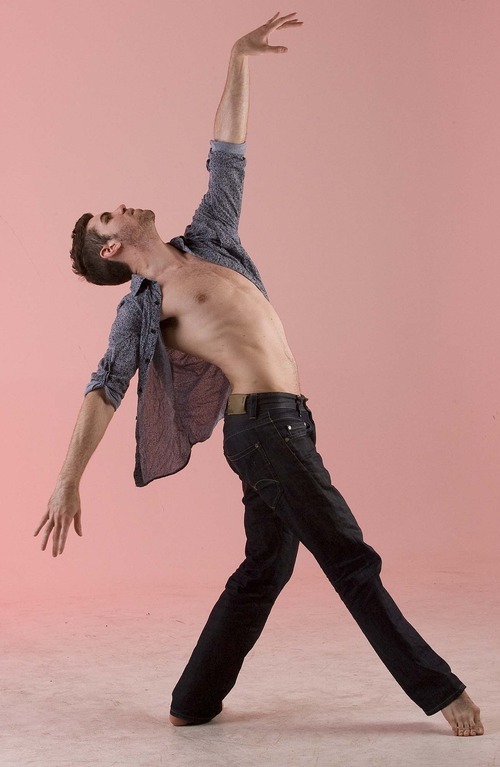 Paul Fraughton | The Salt Lake Tribune
Ballet West soloist Thomas Mattingly in the Tribune photo studio on June 7, 2010.