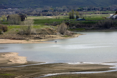 Al Hartmann  |  The Salt Lake Tribune
Pineview Reservoir, pictured on May 11, 2011.