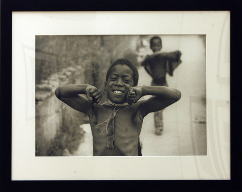 SCOTT SOMMERDORF  |  The Salt Lake Tribune                
 A photo by Tamio Wakayama -- Atlanta, Georgia, 1963 -- is part of a photography exhibit by activist photographers is being hung on the second floor of The Leonardo, now scheduled for its grand opening on Oct. 8. The description of the photo reads:  