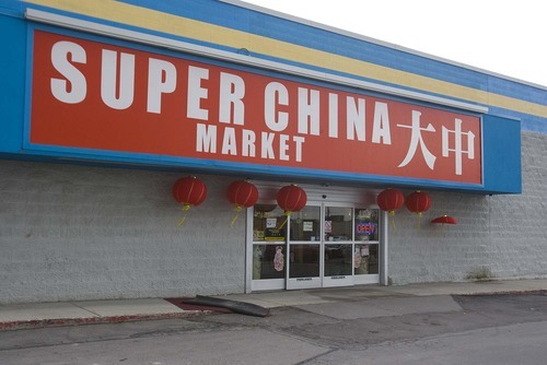 Paul Fraughton  |  The Salt Lake Tribune
The Super China Market in Sandy.