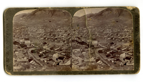 Eureka, Utah, is seen in this 1906 stereographic image. Tribune file photo