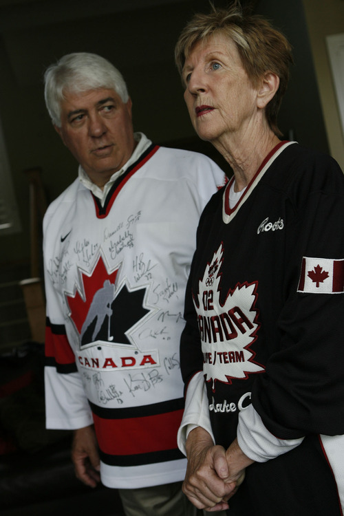 Francisco Kjolseth  |  The Salt Lake Tribune
Sonny and Kathy Tangaro never gave a second thought to being Olympic volunteers when the 9/11 attacks occurred, despite fears the Salt Lake City Games could be a natural target for terrorists. But they felt comfortable with heightened security all around and had a wonderful experience caring for Canada's hockey teams, particularly the women.