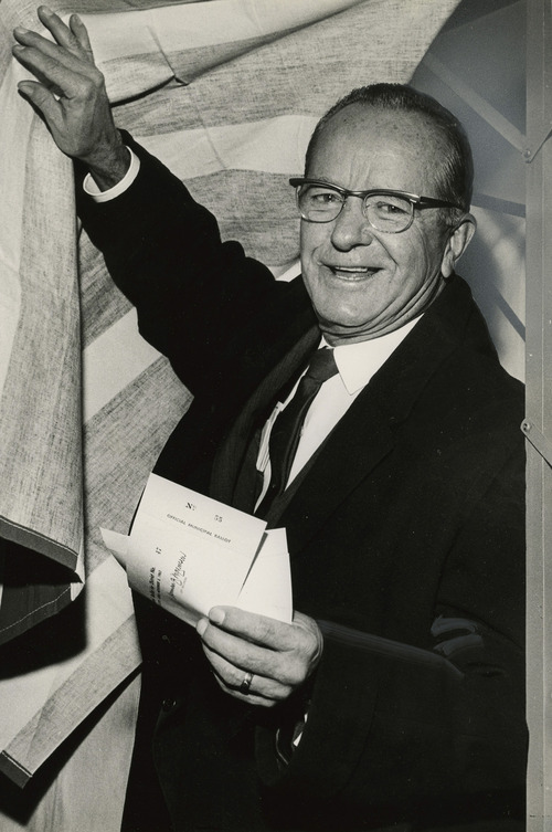 J. Bracken Lee Utah's 'tea party' governor, circa 1950 The Salt Lake Tribune