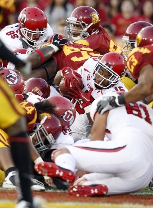 Photos from the second half of the University of Utah vs. USC football