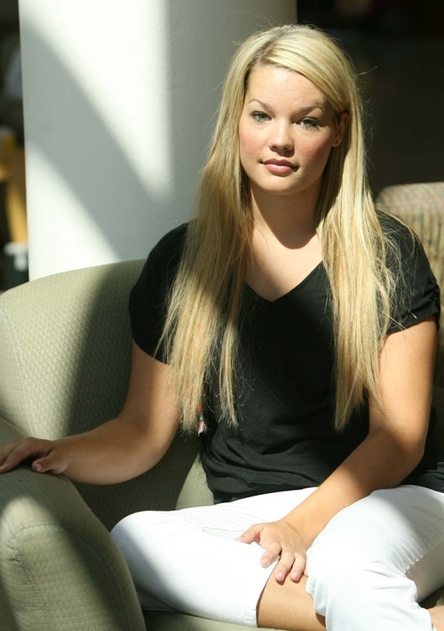 Leah Hogsten  |  The Salt Lake Tribune
Rachel Sellers at the University of Utah's student union Aug. 25. Sellers, now age 22, was in seventh grade at Brockbank Junior High when terrorists attacked on Sept. 11, an event that shaped her view of the world as she came of age.