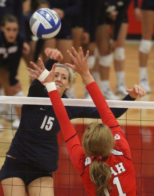 State colleges: BYU dominates Utah in volleyball - The Salt Lake Tribune