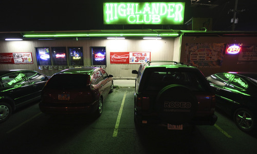 Lennie Mahler  |  The Salt Lake Tribune
The Highlander Club karaoke bar, 6194 South and Highland Drive, features nightly karaoke with two practice booths and a 65,000-song catalog.