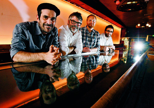Steve Griffin  |  Tribune file photo
 
Bar X partners and owners Ty Burrell, Jeff Barnard, Richard Noel and Duncan Burrell lean on the bar inside the venerable tavern that has been around for three quarters of a century.