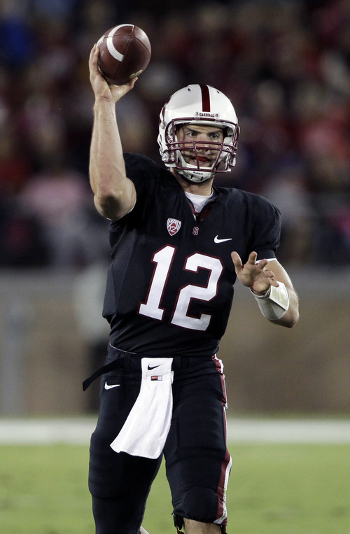 Pac-12 notes: Andrew Luck now calling own plays at Stanford - The Salt Lake Tribune