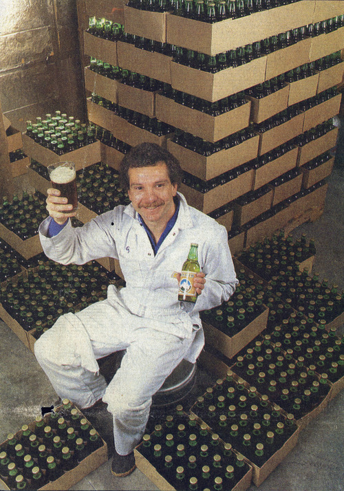 Tribune File Photo
Gregory Schirf, at Schirf Brewery in Park City, 1987.
