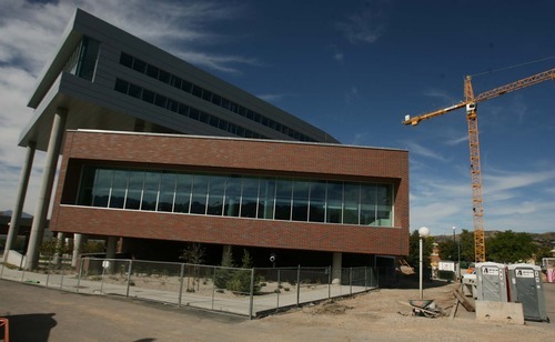 Leah Hogsten | The Salt Lake Tribune
The University of Utah School of Business under construction October 15 2011.