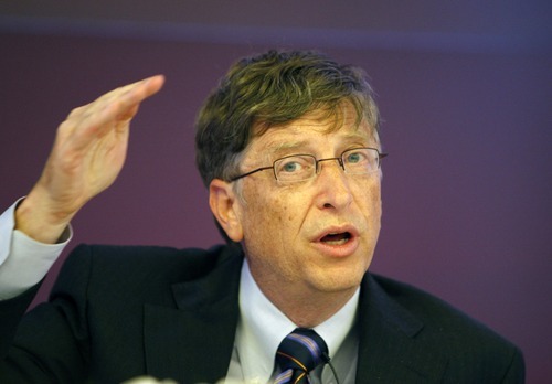 Microsoft founder Bill Gates is on the witness list to testify at the trial, expected to last up to seven weeks, over whether Microsoft's actions violated antitrust laws and harmed Novell. (AP Photo/Saurabh Das)