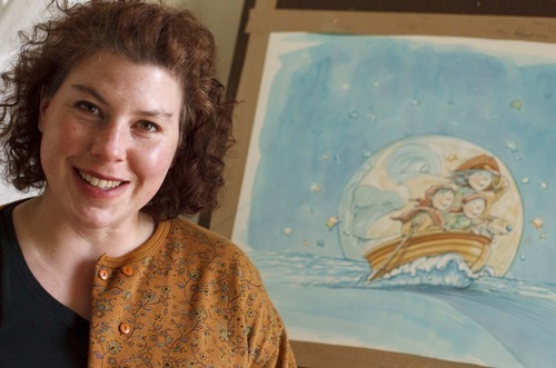 Tribune file photo
Children's illustrator Leslie Lammle will discuss her art work in 