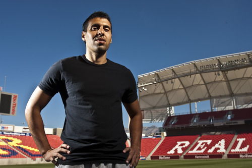 Chris Detrick  |  The Salt Lake Tribune
Real Salt Lake's Javier Morales, who sat out most of the season with an ankle injury, is close to peak form as the Major League Soccer playoffs approach.