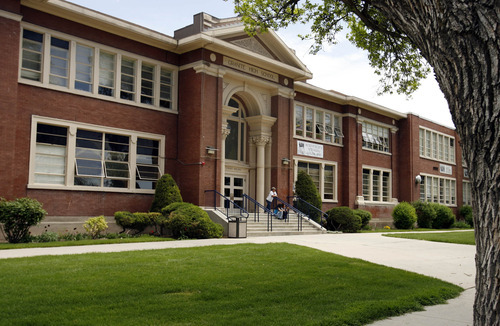Leah Hogsten | Tribune file photo
Granite High School, which has been closed since 2009, could become a community center in South Salt Lake if city residents  vote Nov. 8 for a $25 million bond that would cost the average homeowner an additional $7 per month.