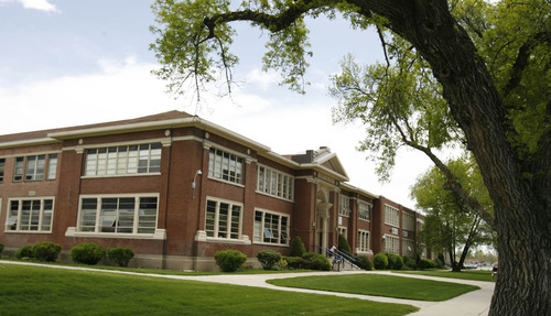 Leah Hogsten | Tribune file photo 
Granite High School, which has been closed since 2009, could become a community center in South Salt Lake if city residents  vote Nov. 8 for a $25 million bond that would cost the average homeowner an additional $7 per month.