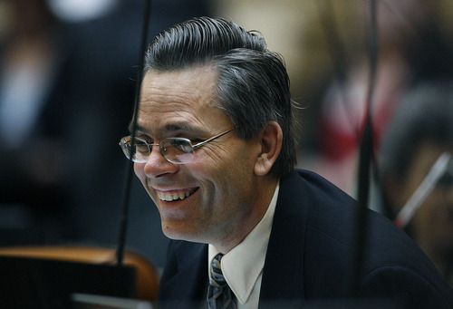 SCOTT SOMMERDORF  l  Tribune File Photo
Rep. Kenneth Sumsion, R-American Fork, promises Utah's redistricting will be fair and even-handed. The House chairman of the redistricting committee also knows not everyone will be pleased with the results of the redrawn voting maps.