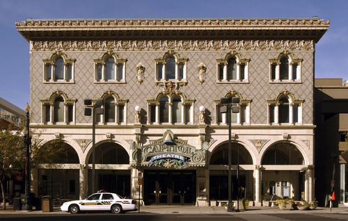 Tribune file photo
The Capitol Theatre in Downtown Salt Lake City.