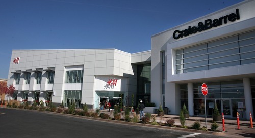 Steve Griffin  |  The Salt Lake Tribune


The new H&M and Crate &Barrel stores at the Fashion Place Mall in Murray on Thursday, Nov. 10, 2011.