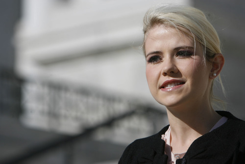 Francisco Kjolseth  |  The Salt Lake Tribune
Elizabeth Smart responds to President Obama's weekend comments regarding the sex abuse scandal at Penn State University and the need to make 