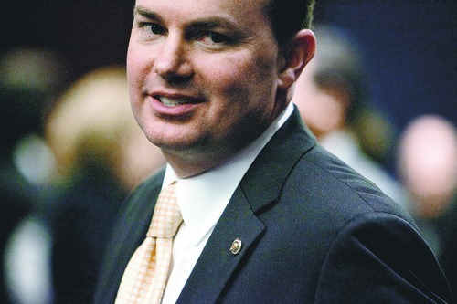 Tribune File Photo
Sen. Mike Lee, R-Utah, is seeking the OK from the Federal Election Commission to control his own super PAC.