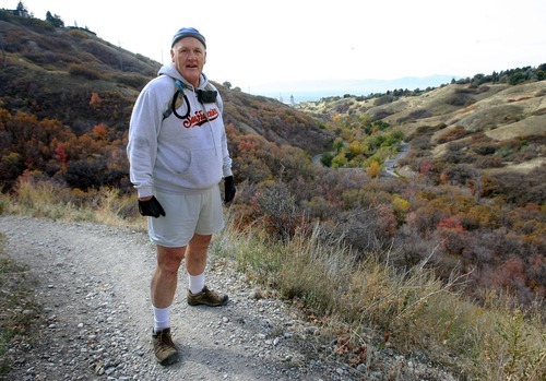 Steve Griffin  |  The Salt Lake Tribune


Joseph Jarvis gets in a run in City Creek Canyon in Salt Lake City, Utah Friday, October 28, 2011. The retired doctor continues his drum beat for universal health care. He's pushing for a ballot initiative to create a Utah Health Cooperative, a government-funded, non-profit health insurance plan covering every Utahn for all medically-necessary care.