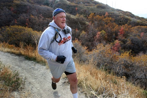 Steve Griffin  |  The Salt Lake Tribune


Joseph Jarvis gets in a run in City Creek Canyon in Salt Lake City, Utah Friday, October 28, 2011. The retired doctor continues his drum beat for universal health care. He's pushing for a ballot initiative to create a Utah Health Cooperative, a government-funded, non-profit health insurance plan covering every Utahn for all medically-necessary care.