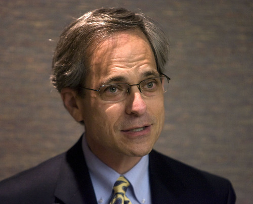 Al Hartmann  |  The Salt Lake Tribune
Doug Goldsmith, executive director, The Children's Center.