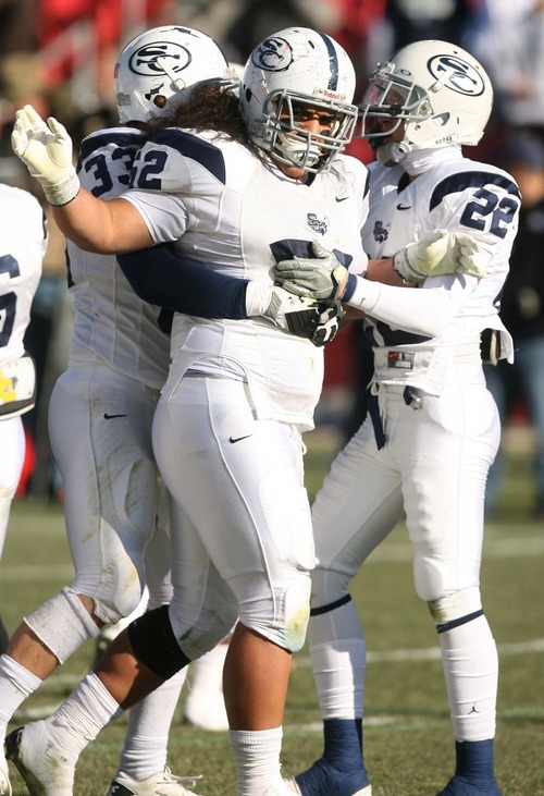 Leah Hogsten | The Salt Lake Tribune  

Snow College leads at the half 22-9 over Eastern Arizona  during the 8th Annual Top of the Mountain Bowl Saturday, December 3 2011