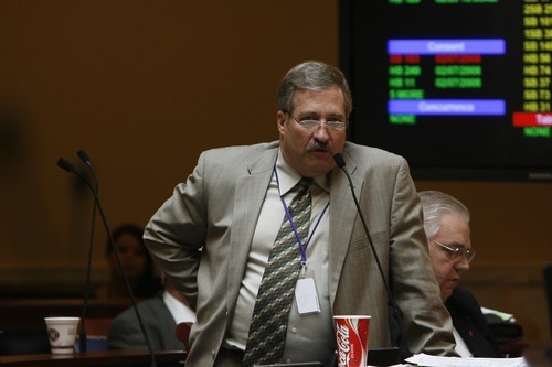 Jon Greiner during a legislative session in 2008. Tribune file photo