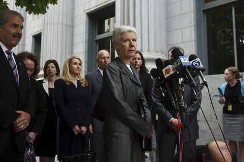 Tribune file photo
The U.S. Attorney's Office in Salt Lake City and other state employees have received national recognition for their efforts to successfully prosecute Brian David Mitchell in the 2002 kidnapping and rape of Elizabeth Smart.