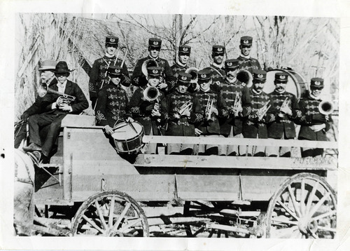 Tribune file photo

Morgan Brass band, 1902.