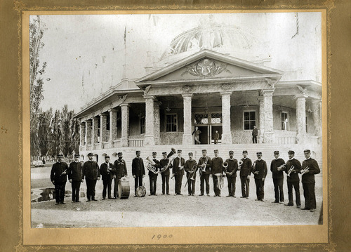 Tribune file photo

The Salt Palace Band, 1900.