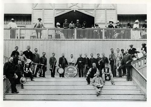 Tribune file photo

This undated photo shows the Walker Opera House Band.