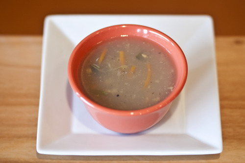 Chris Detrick | The Salt Lake Tribune 
Mix vegetable soup ($1.69) at Saffron Valley Indian Street Foods in South Jordan.