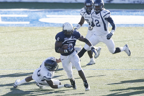 Former USU QB Throws Frozen Rope For Preseason Touchdown