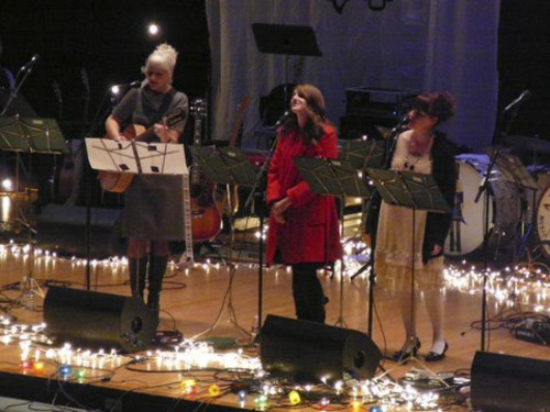 Glen Warchol  |  The Salt Lake Tribune
Utah group The Lower Lights bring a American roots flavor to Christmas standards at the Masonic Temple. Dec. 15, 2011.