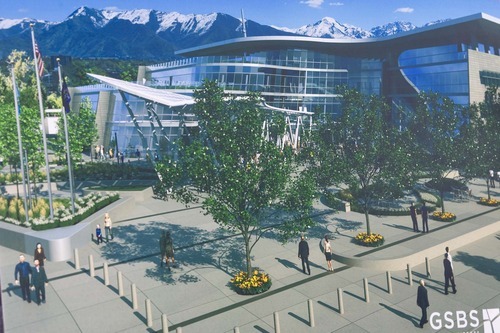 Paul Fraughton  |  The Salt Lake Tribune
Renderings of the new public-safety building for Salt Lake City.
