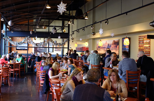 Trent Nelson  |  The Salt Lake Tribune
Red Rock Place at Fashion Place Mall in Murray offers solid pub food, with Italian and Southwestern flavors popping up throughout.