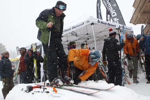 Trent Nelson  |  The Salt Lake Tribune file photo
Outdoor Retailer Winter Market opens Wednesday with a demo day, this time at Solitude Mountain Resort.
