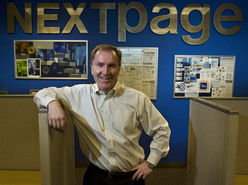 File photo by Chris Detrick | The Salt Lake Tribune
Darren Lee is CEO of NextPage Inc. of Draper. The company was recently bought by Proofpoint of California.