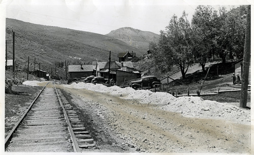 Tribune file photo

A view of Park City is seen in this 1940 photo.