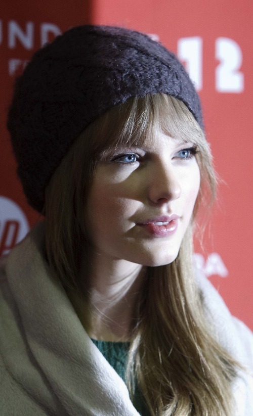 Leah Hogsten | The Salt Lake Tribune  
Taylor Swift attends the premiere of 