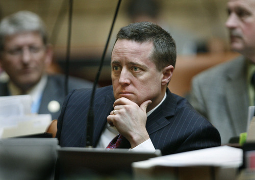 Scott Sommerdorf  l  Tribune File Photo
Rep. Derek E. Brown, R-Cottonwood Heights, will be the first Republican in the Utah Legislature to sponsor a ban on discrimination against Uthans based on sexual orientation.