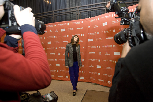 Kim Raff |The Salt Lake Tribune
Actress Laetitia Casta poses on the red carpet before the premiere of 