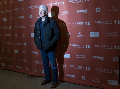 Kim Raff |The Salt Lake Tribune
Actor Richard Gere poses on the red carpet before the premiere of 